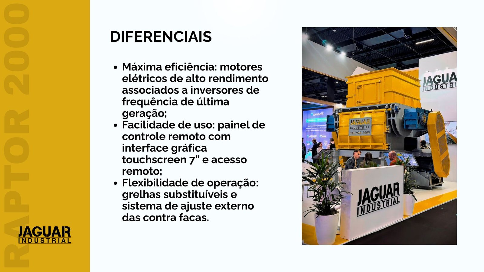 RAPTOR 2000 granulação de chips de pneu