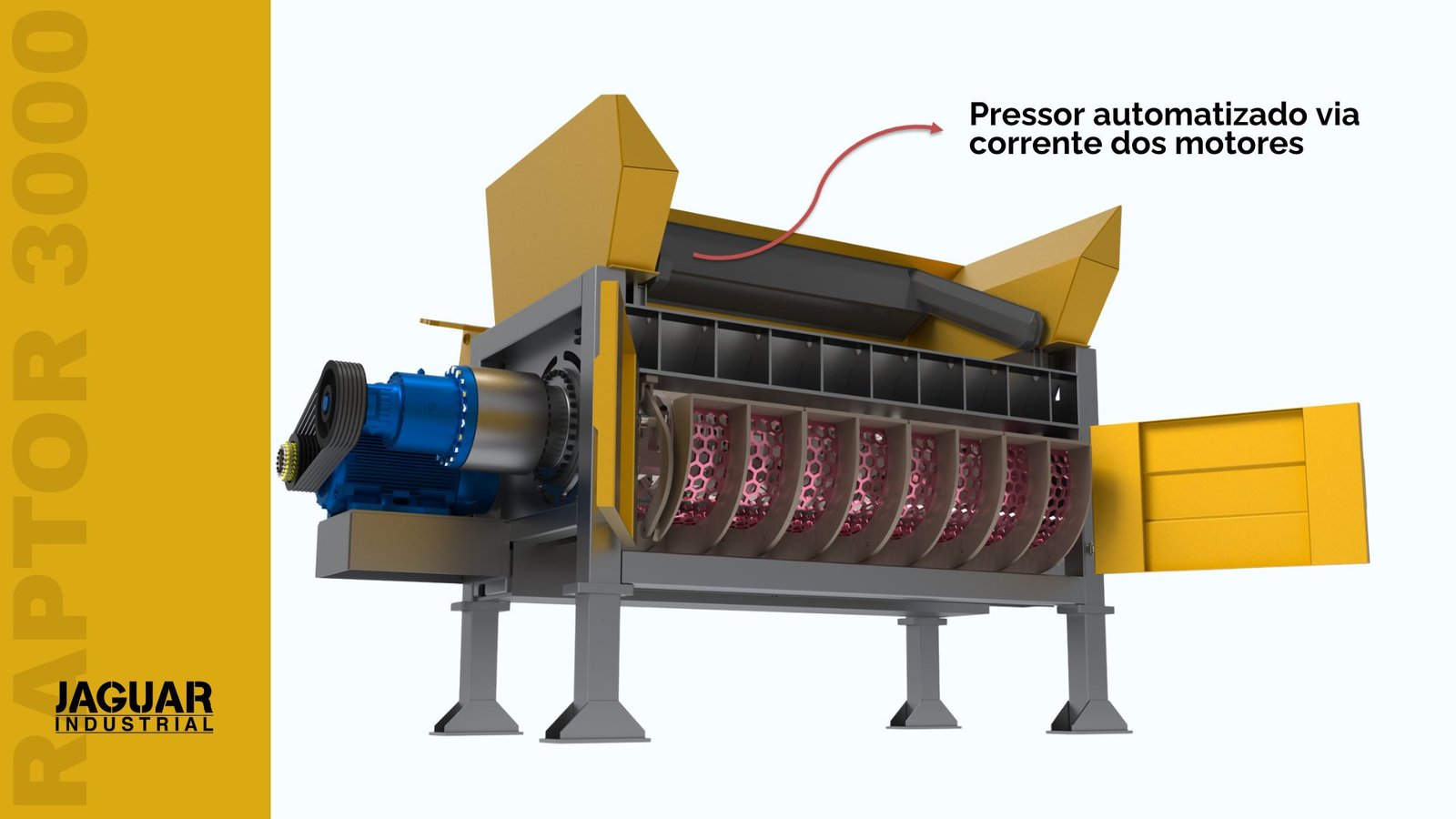 RAPTOR 3000 detalhes construtivos